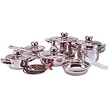 16 tlg. hochwertiges Kochgeschirrset Topfset mit 7