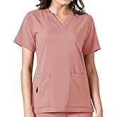 Carhartt Cross-Flex Scrubs for Women, V-Neck Scrub Tops