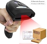 NETUM NT-1698W 2 in 1 Wireless & USB Wired 1D Laser Barcode Scanner view 2