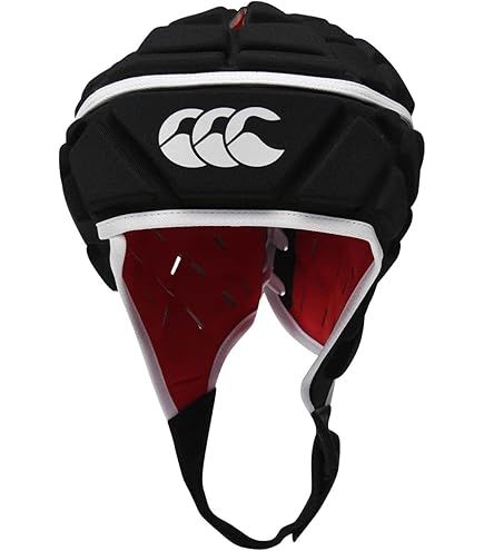 Canterbury Unisex Raze Rugby Headguard | Scrum Cap, Full Coverage | Soft-Edged Chin Strap | Designed Holes Aid Ventilation