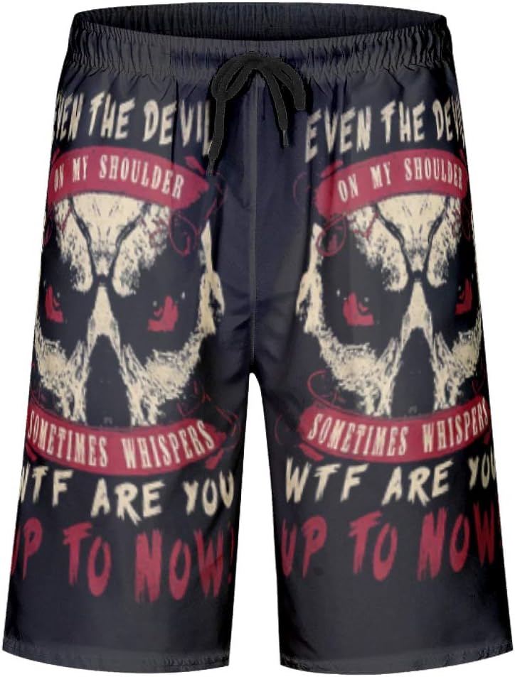 EPLstar Boy Beach Pants UPF 50+ Swimming Even The Devi Board Shorts With Pockets