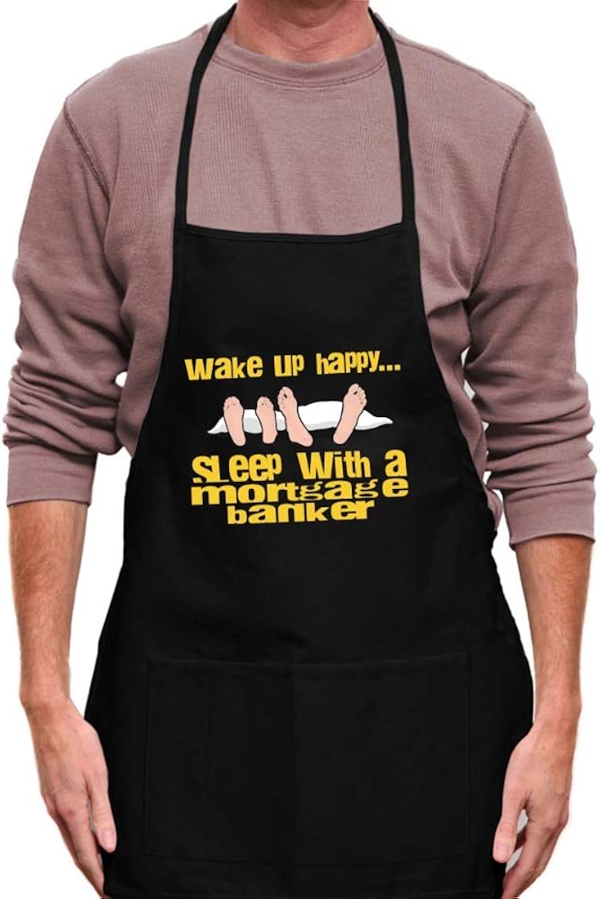 Best Aprons Mortgage Banker By Day Ninja