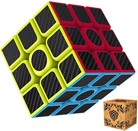 333 Cube Puzzle,Smooth Speed Super Durable Magic Cube Puzzle for Brain Training or Holiday Gift (2PCS)