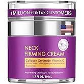 VicGFHS Neck Cream for Tightening and Firming, Wrinkle Cream for Women, Skin Tightening Cream for Face and Body, Hydrating Face Moisturizer for Aging Skin, Facial Skin Care Products 1.7 Fl Oz