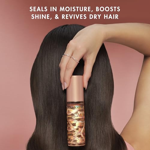 NEXXUS ULTRA LIGHTWEIGHT HAIR OIL REPAIR & NOURISH FOR INTENSE NOURISHMENT WITH STYLEPROTECT TECHNOLOGY & ROSE OF JERICHO OIL 3.3 OZ