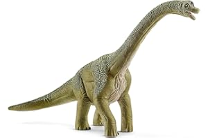 Schleich Dinosaurs - 9.5" Brachiosaurus - Realistic, Durable Green Dinosaur Toy - Educational Fun Long Neck Dino Figurine for Boys and Girls - Montessori Figures for Kids Ages 4+ | 14581
