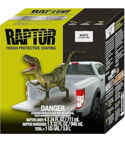 Raptor® White 4L Kit, Bed Liners - Amazon Canada