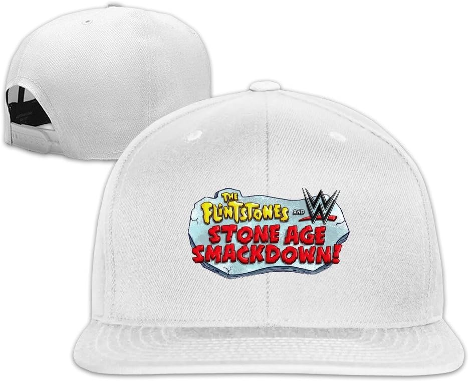 The Flintstones Animated Flat Cap Cool Snapback Hat New Custom Baseball Caps