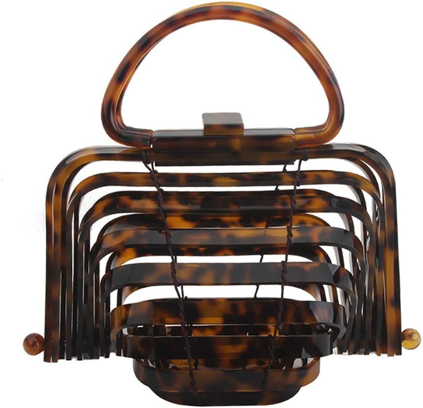 acrylic basket bag