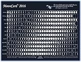 Moon Calendar 2016, Cards, MoonCard - 6 pk