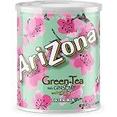 AriZona Green Tea - Sugar Sweetened Powdered Drink Mix - 20.4oz Canister, Makes 8 Quarts (1 Container)