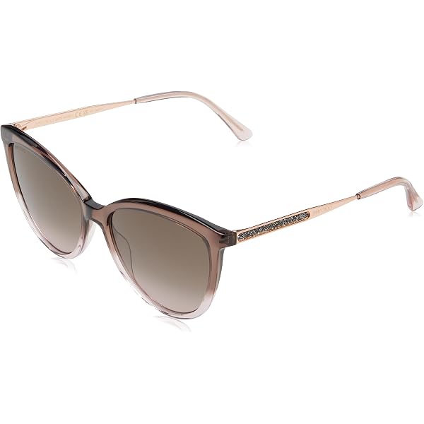 Amazon.com: JIMMY CHOO Square Jayla Sunglasses 2F79O Gold  display picture 3