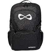 Nfinity Sparkle Cheer Backpack - Lightweight Backpack Durable Storage Bag | Adjustable Straps for Comfort, Spacious Compartments, Durable Build and Strong Zippers, Ideal for Training &amp; Travel backpack