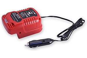 Compact Charger Compatible with M18 Batteries Car Battery Charger Compatible with Milwaukee 18V Lithium Batteries for 48-11-1