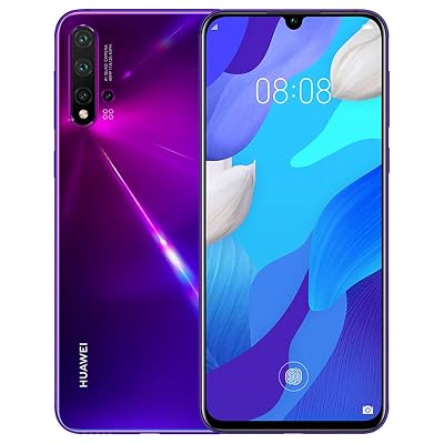 Huawei Nova 5 Pro 6.3&amp;amp;quot; 128GB 8GB RAM GSM Only, No CDMA Factory Unlocked - International Version Purple
