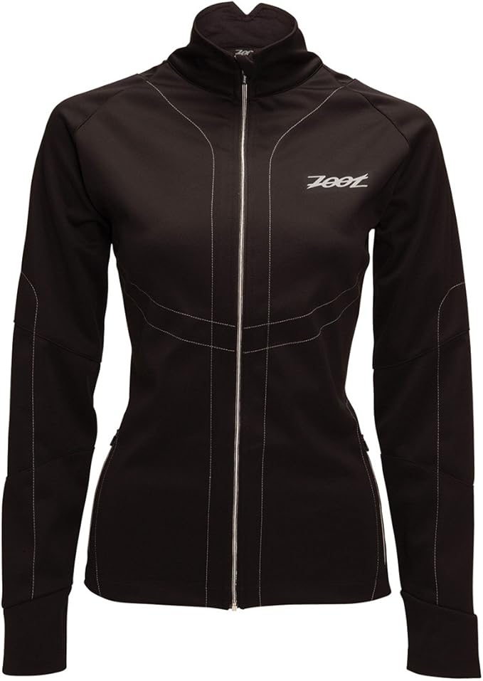 Zoot Women's Ultra Zero Wind Softshell Jacket, Black, Small Clothing
