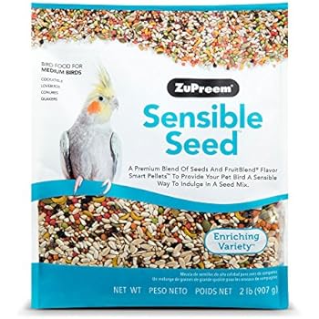 ZuPreem Sensible Seed Bird Food For Medium Birds
