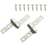 TAODAN Torque Friction Type Positioning Hinges 360 Degree Torque Hinges with Mounting Screws