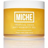 MICHE Anti-Humidity Frizz-Free Strong Hold Hair Gel 8.8 oz | For All Curl Types - Curly and Coily