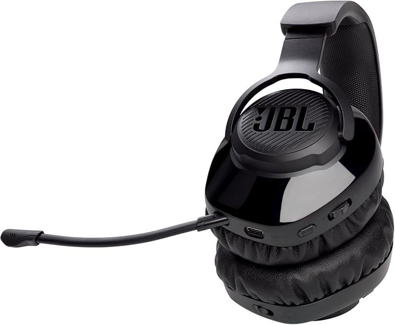 Quantum 350, Cuffie Gaming Over-Ear Wireless, Nero