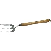 Spear &amp; Jackson Stainless Steel Hand Weed Fork, Durable Gardening Tool for Efficient Weeding and Soil Aeration