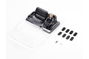 FAIR RC FMS FCX18 Simulation Mini RC Cars RC Crawler RC Trucks Decoration Parts :FCX18 Chervolet K10 Cockpit and Driver B Set with Brown Hair