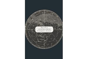 Little Book of Constellations | 88 Constellation Pocket Guide With Star Pattern Map | Astronomy & Astrology Night Sky, Star G