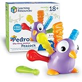 Learning Resources Pedro The Fine Motor Peacock, Montessori Toys, Fine Motor, Color Recognition, Toddler Developmental Toys, 
