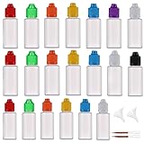 NATOTI 20 Pcs 15ml Squeezable Liquid Dropper