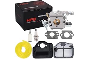HIPA Replacement Carburetor for Husky 36 41 136 137 141 142 Chainsaw