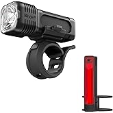 Knog Blinder 400 &amp; Plus Bike Light Set, USB Rechargeable LEDs | 400 lumen front and versatile rear USB rechargeable bike light set with side illumination and waterproof protection.