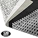 Note Card Cafe Gift Wrapping Tissue Paper 120 Pcs | 15 x 20 in | 5 Designs of Black and White Patterned and Solid Colors | Great for Birthday, Baby Shower, Party Décor
