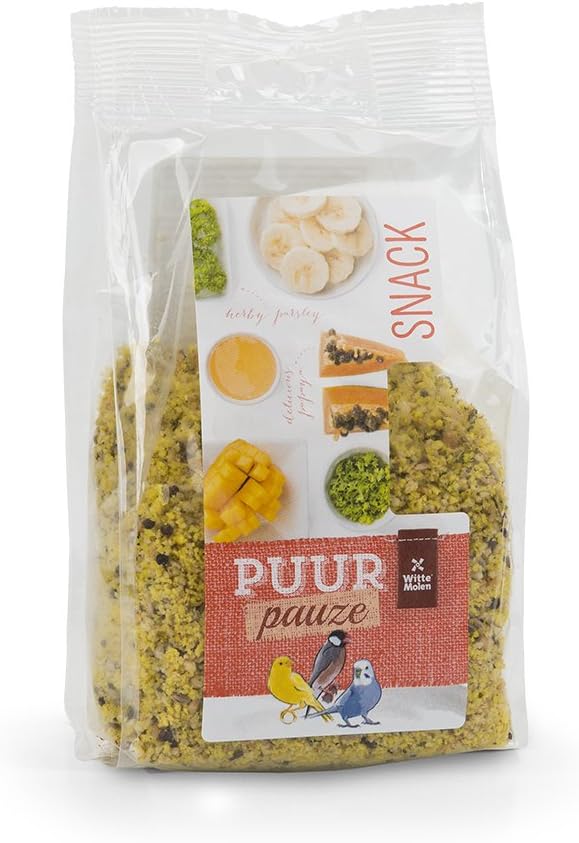 PUUR Fruit & Herb Crumble 200g Bird Treat - honey/mango/banana/papaya/parsley