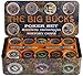 The Big Bucks - Premium Quality Poker Chips and Playing Card Set.