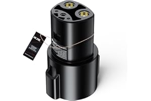 Hczrc J1772 to Tesla Charging Adapter 80AMP /250V AC, Fits Tesla Model 3, Y, X, S & Level 1/2 Charging Stations [Safety Certifie], Easy Setup (SAE j1772 Charging Adapter for Tesla Cars ONLY)