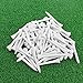Crestgolf Wood Golf Tees 2-1/8 inch Pack of 100 (white)