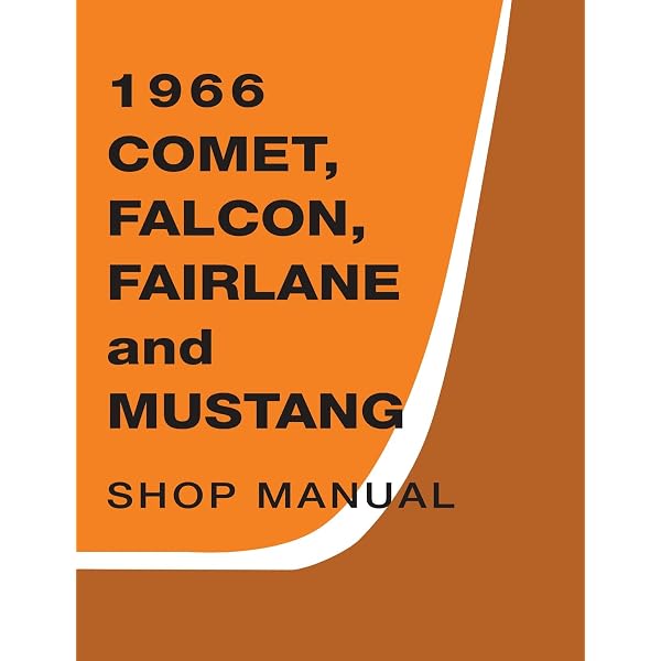 MUSTANG  1966  取扱説明書 1966 Ford Mustang Owner's Manual Reprint: FORD MOTORS MUSTANG