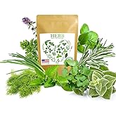 9 Culinary Herbs Seeds Variety Pack 900+ Herbs Seeds Individually Packaged Basil Cilantro Dill Mint Parsley Shallots Oregano 