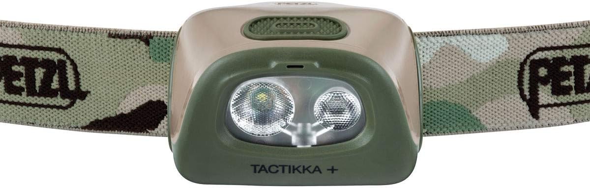 PETZL, TACTIKKA + Headlamp, 350 lumens, Ultra-Compact Headlamp, Camo : Sports & Outdoors