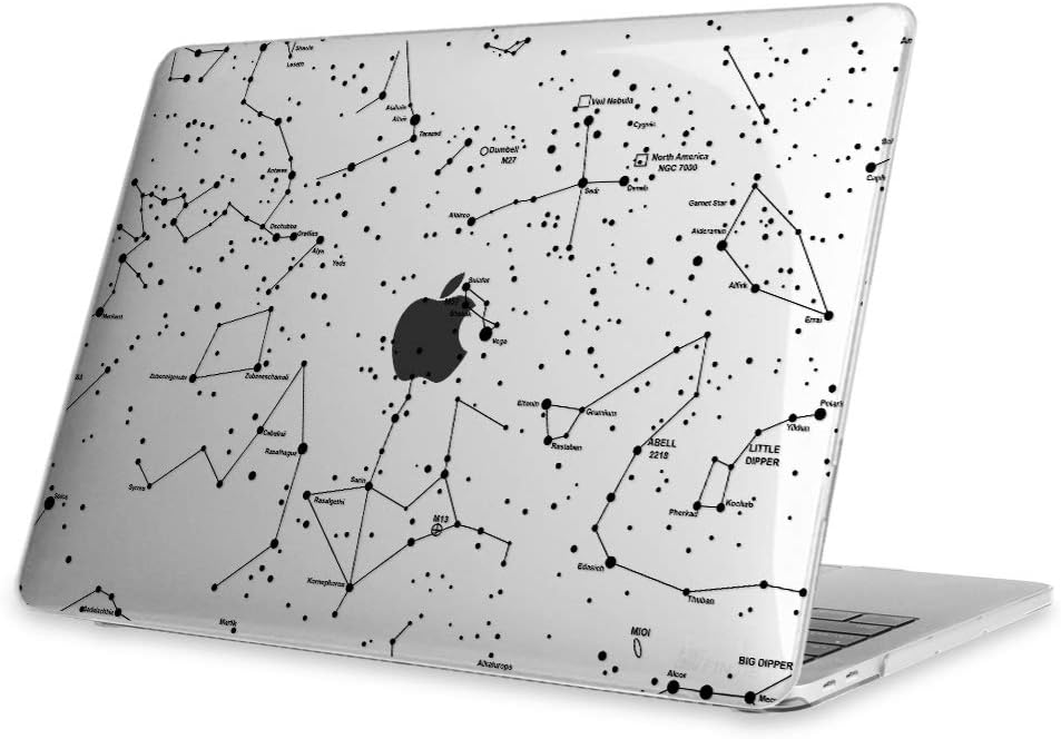 Fintie Case for MacBook Pro 13 (2019 2018 2017 2016 Release) - Snap On Hard Shell Cover for MacBook Pro 13 Inch A2159 A1989 A1706 A1708 with/Without Touch Bar and Touch ID, Constellation