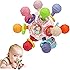 Baby Montessori Sensory Toys for 0-6 6-12 Months, Baby Teether Teething Toys for Babies 0 3 6 9 12 18 Months, Newborn Infant