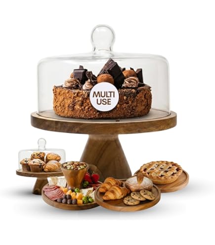Amazon.com: LSA LW08 Lotta Cheese/Pastries Dome & Ash Base Ø12.5in