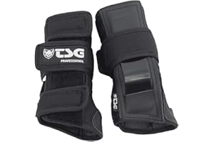 TSG Professional Wristguard, Ergonomic Splint, Palm, Wrist Support, Hardshell, Snowboarding, Skiing, Downhill, Skateboarding, Swiss Design, Black