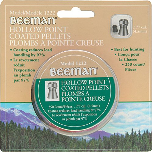 Beeman .177 Caliber Hollow Point Coated Pellets (Pack of 250)