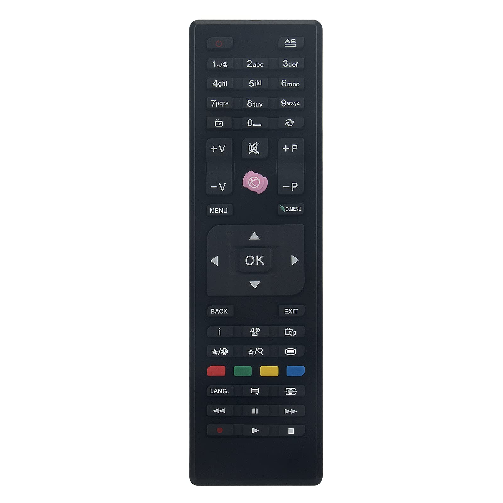 ALLIMITY RC4870 Remote Control Replaced for CELCUS CEL-43FHDB-16/1 DLED32167HD DLED40125F DLED48272FHD LCD329083DFHD LED20265HDDVDB LED20265HDDVDW LED24272HDDVD LED19S913