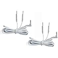 Discount TENS - Lead Wires, 3.5mm Plug to 2 2mm Pin Connectors (2), Discount Tens