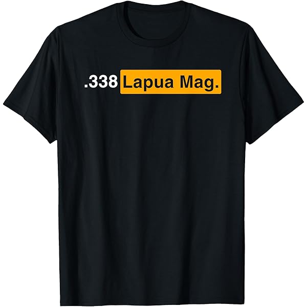 トップス Utility Game Shirts Amazon.com: 338 Lapua Magnum T-Shirt Long Range Shooting 2A