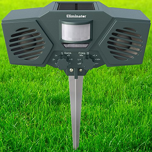 Eliminator Advanced Electronic Solar Energy Outdoor Animal and Rodent