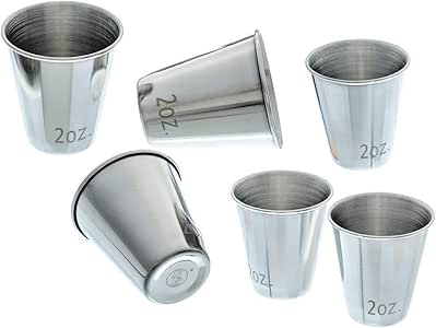 Sunnychicc Shot Board Stainless Steel Shot Glass Set 1 Pcs - View #14