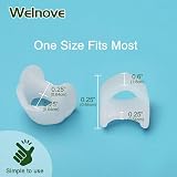 Welnove Gel Toe Separator Pinky Toe Spacers 12 Pack Little Toe Cushions view 2